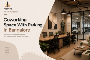 coworking space with parking bangalore